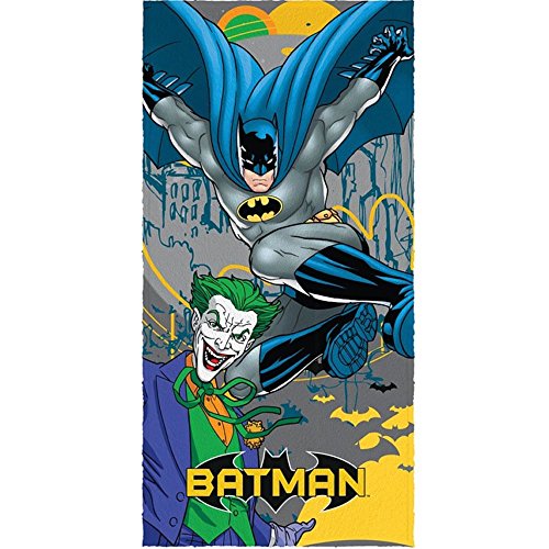Toalha de Banho Felpuda Personagem Batman Modelo 03- Lepper