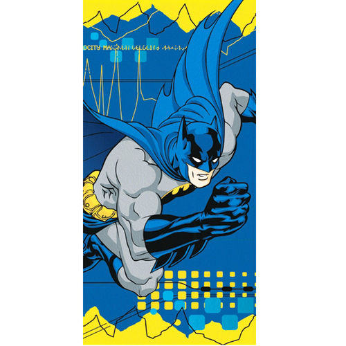 Toalha de Banho Felpuda Personagem Batman Modelo 02- Lepper