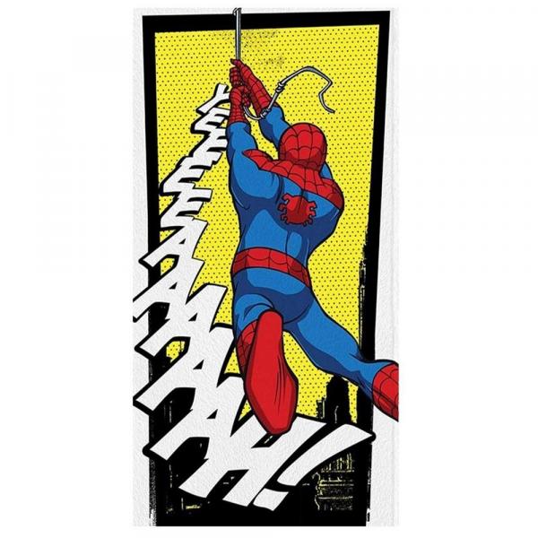 Toalha de Banho Felpuda Personagem Spider Man Yeah! - Lepper