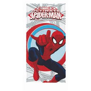Toalha de Banho Felpuda Spider Man Ultimate Lepper (63) - Vermelho