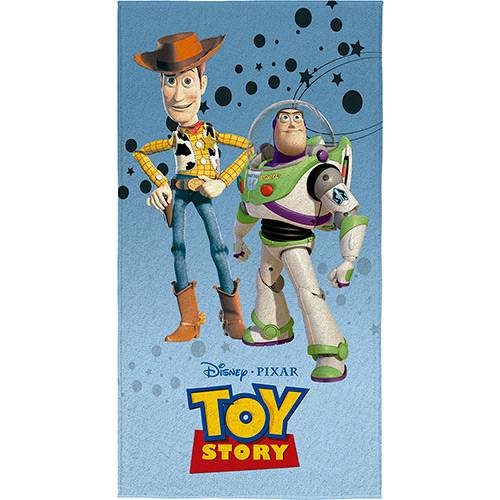 Toalha de Banho Infantil Aveludada Toy Story - Lepper