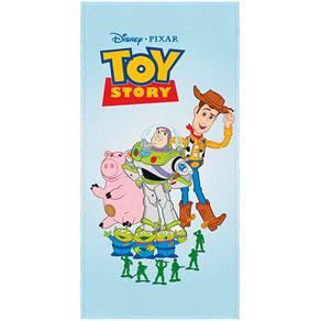 Toalha de Banho Infantil Felpuda Toy Story Lepper