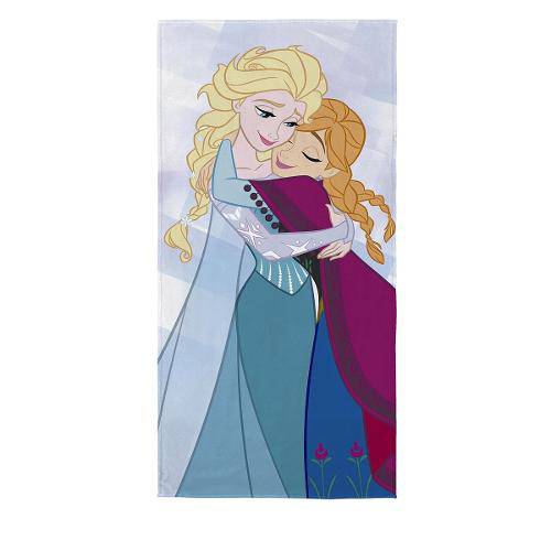 Toalha de Banho Infantil Frozen Elsa e Anna Lepper