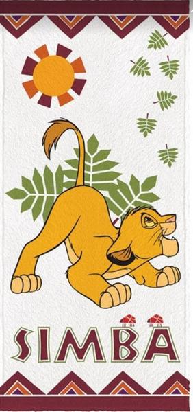 Toalha de Banho Infantil Simba Rei Leão - Lepper