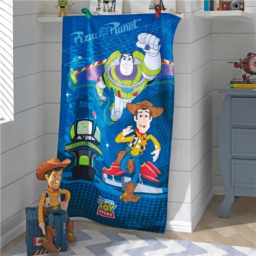 Toalha de Banho Infantil Velour Toy Story 03 - Dohler