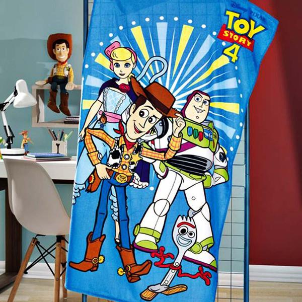Toalha de Banho Infantil Velour Toy Story 07 - Dohler - Döhler