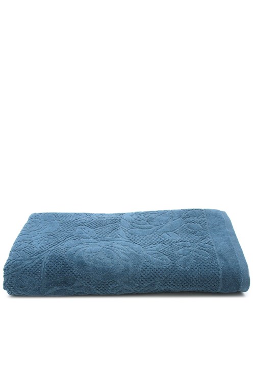 Toalha de Banho Karsten Charlote Azul 66 X 140