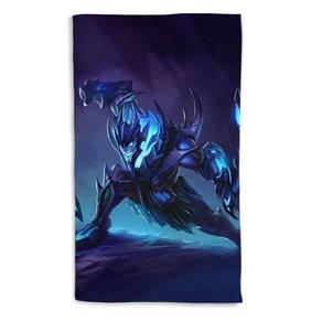 Toalha de Banho League Of Legends Draven Ceifador de Almas Portrait 135x70cm - Azul
