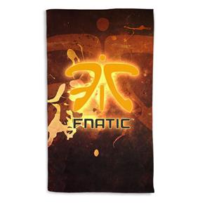 Toalha de Banho League Of Legends Fnatic Portrait 135x70cm - Laranja