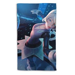 Toalha de Banho League Of Legends Orianna Inverno Magico Portrait 135x70cm - Azul
