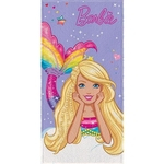 Toalha de Banho Lepper Felpuda Barbie Reinos Magicos 0,60 m x 1,20 m 061307