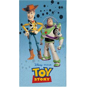 Toalha de Banho Lepper Kids Aveludada Toy Story 75x140cm - AZUL ROYAL