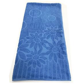 Toalha de Banho Luxo - Cor Azul 68cm X 1,28m