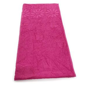 Toalha de Banho Luxo - Cor Rosa 68cm X 1,36m