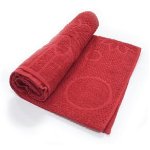 Toalha de Banho Luxo - Vermelha 68cm X 1,36m