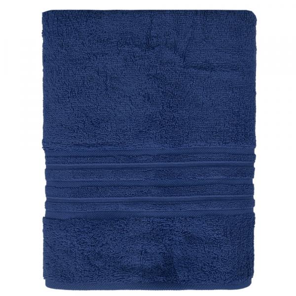 Toalha de Banho Maxy Fio Penteado - Azul Escuro - Karsten