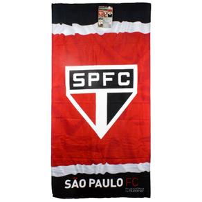 Toalha de Banho Times de Futebol - Buettner - Linha Licenciados - Brasão São Paulo