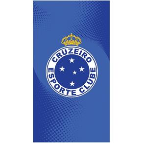 Toalha de Banho Times de Futebol - Buettner - Linha Licenciados - Cruzeiro Cruzeiro - Azul Petróleo