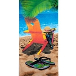 Toalha de Praia Aveludada Beach Chair - Buettner