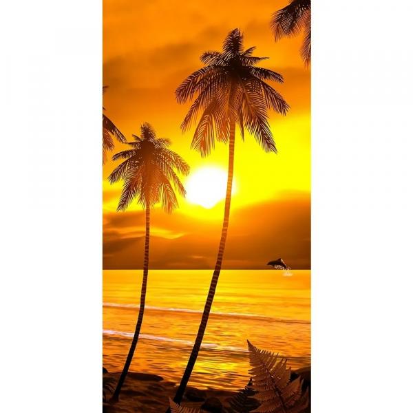 Toalha de Praia Aveludada Sunset Buettner
