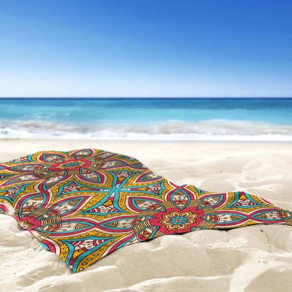 Toalha de Praia / Banho Mandala Fun - Love Decor