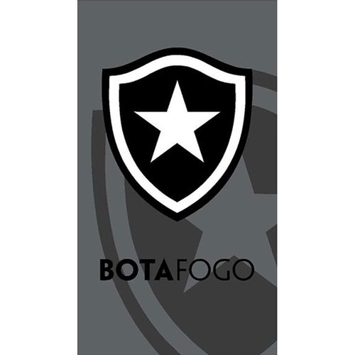 Toalha de Praia Buettner Felpudo Estampado Torcida Botafogo