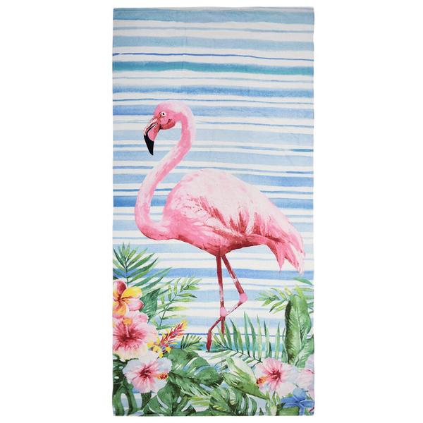 Toalha de Praia Estampada - Flamingo - Santista