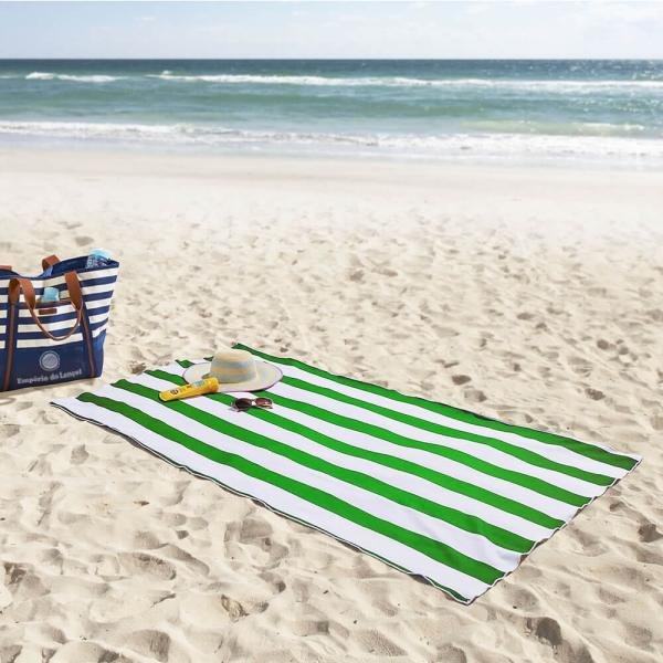 Toalha de Praia / Piscina Stripes em Algodão - Santista