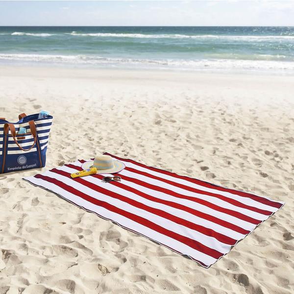 Toalha de Praia / Piscina Stripes em Algodão - Santista