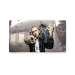 Toalha de Praia Rap Internacional Eminem Horizontal