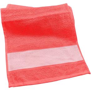 Toalha de Rosto para Sublimação 45x70cm Vermelha - Vermelha