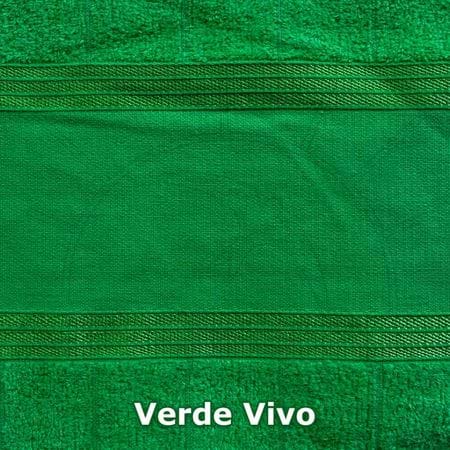 Toalha de Rosto Ponto Russo 1148 - Verde Vivo