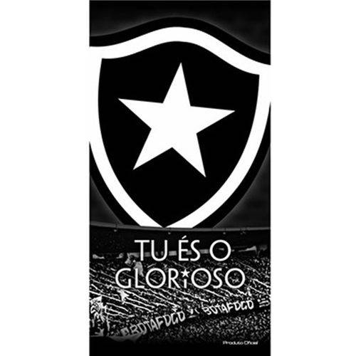 Toalha de Time Buettner Felpudo Estampado Botafogo