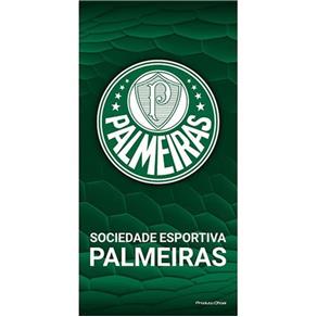 Toalha de Time Buettner Veludo Estampado Palmeiras