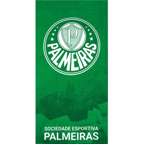 Toalha de Time Dohler Aveludada - Palmeiras