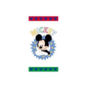 Toalha de Visita Disney Light Mickey Happy Santista - Azul Claro