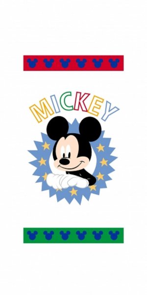 Toalha de Visita Mickey Happy 22x44cm - Santista