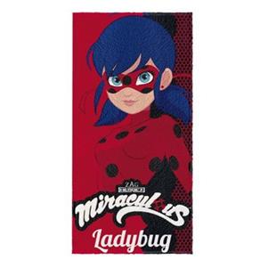 Toalha Felpuda da Ladybug - Miraculous - Vermelha - Vermelho