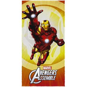 Toalha Felpuda de Banho Avengers - Lepper - Homem de Ferro