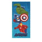 Toalha Felpuda de Banho Estampada Avengers Mod. 5