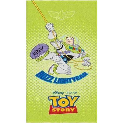 Toalha Felpuda de Banho Estampada Toy Story Buzz Lightyear - Lepper Ref 061095