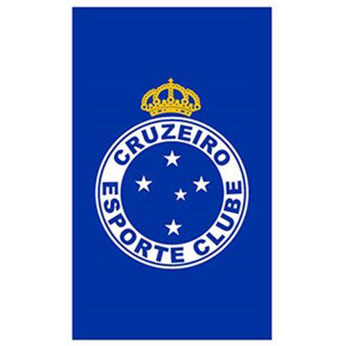 Toalha Social Buettner Veludo Estampado Clube Cruzeiro