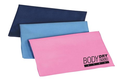 Toalha Speedo Esportiva Body Dry Xtra Towel Azul Marinho