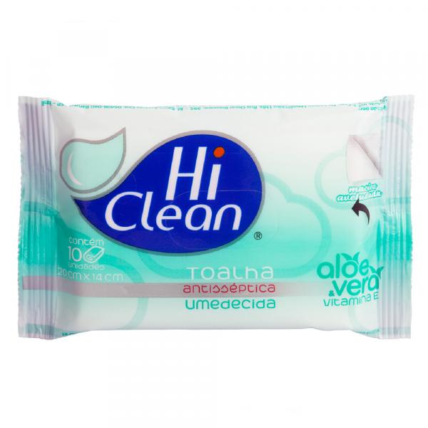 Toalhas Umedecidas Antissépticas - Hi Clean