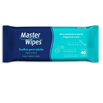 *toalhas Umedecidas Master Wipes C/40 P/adulto