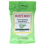 Toalhetes de Limpeza Facial - Pepino e Sálvia da Burts Bees para Unissex - 10 Pc Towelettes