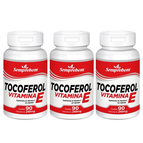 Tocoferol Vitamina e ¿ Semprebom - 270 Cap. de 240 Mg.
