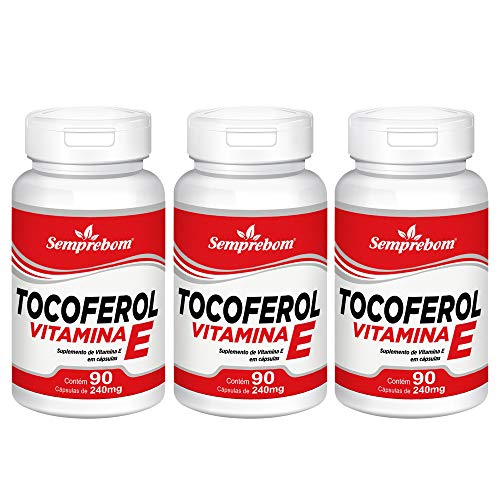 Tocoferol Vitamina e – Semprebom – 270 Cap. de 240 Mg.
