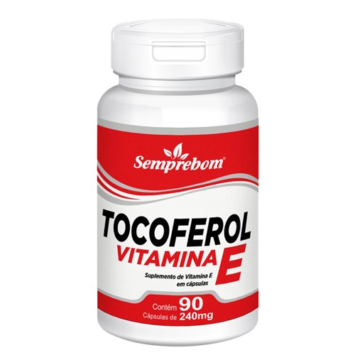 Tocoferol Vitamina e ¿ Semprebom - 90 Cap. de 240 Mg.