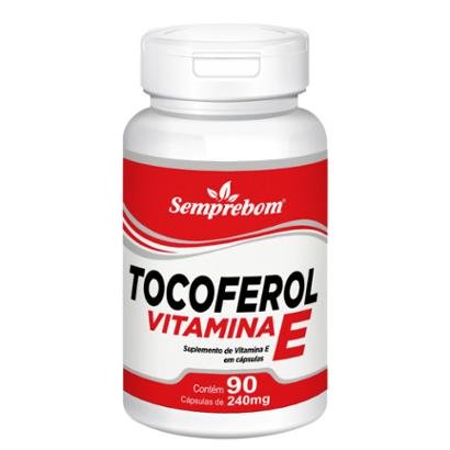 Tocoferol Vitamina e Semprebom 90 Cap. de 240 Mg.